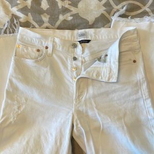Citizens of Humanity White Jeans Size 28